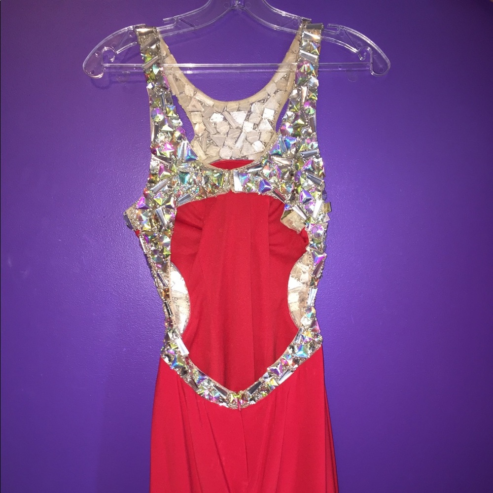 Red Short Homecoming/Prom Dress